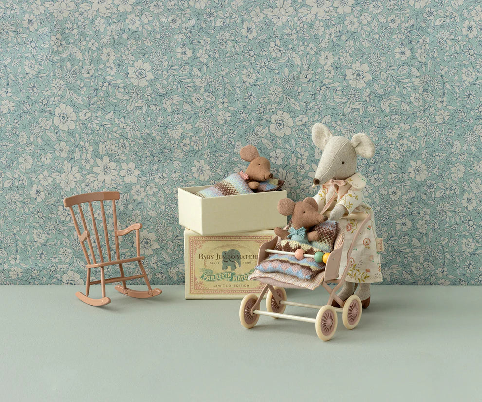 NEW Maileg Sleepy Baby Mouse In A Matchbox - Boy