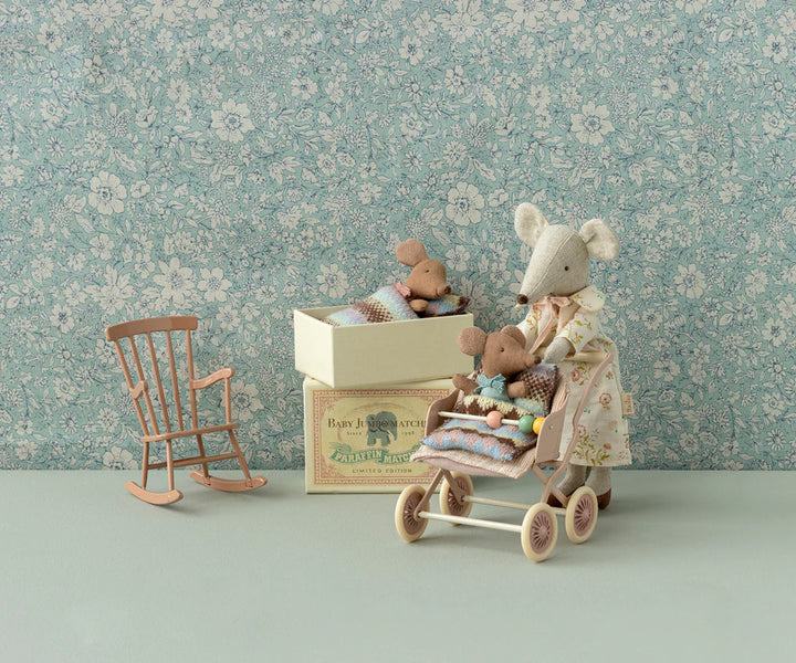 NEW Maileg Sleepy Baby Mouse In A Matchbox - Boy