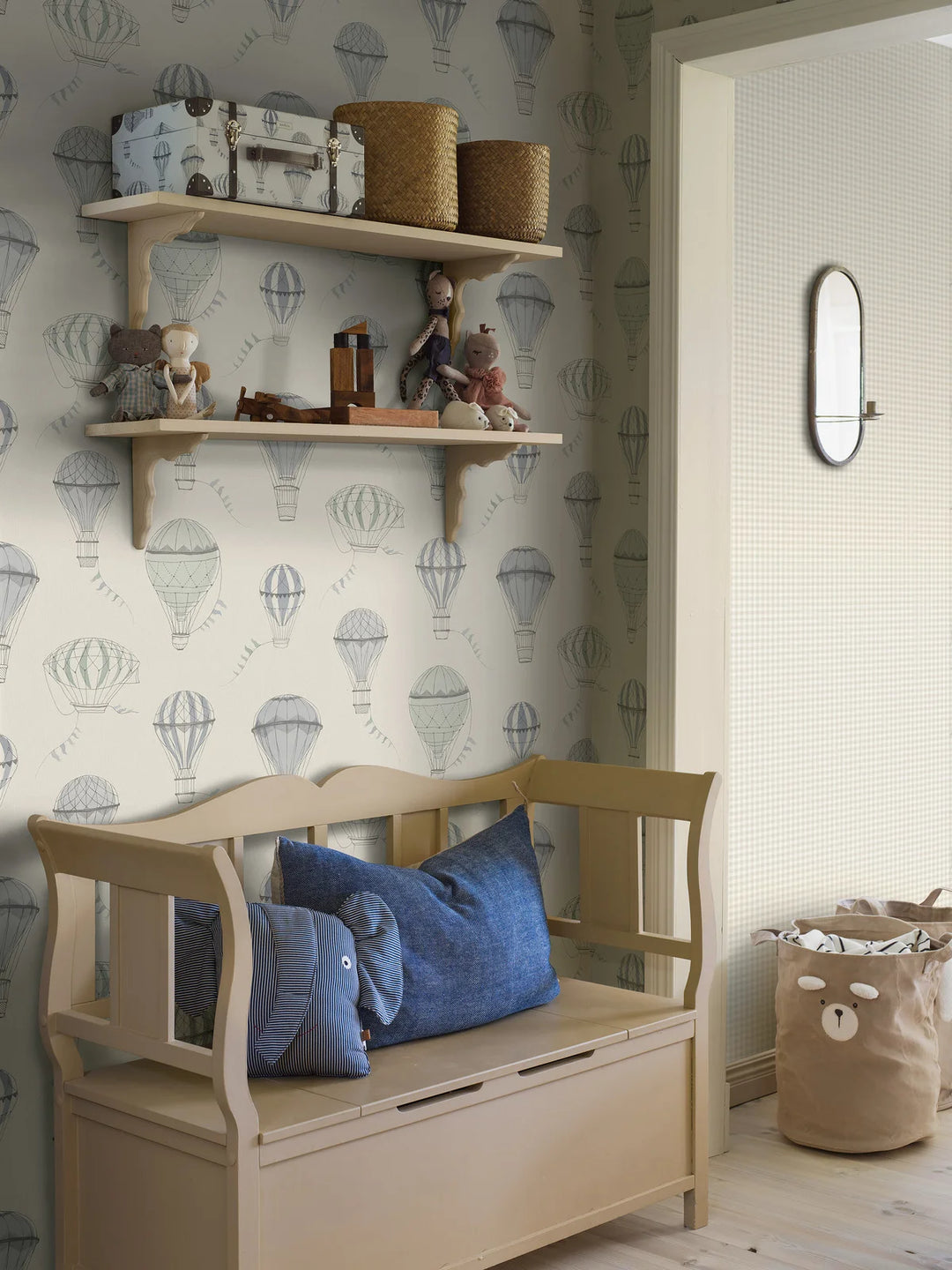 Borastapeter Wallpaper - Up In The Sky Multi Colour