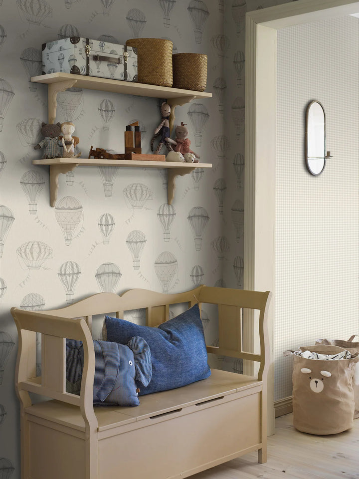 Borastapeter Wallpaper - Up In The Sky Beige