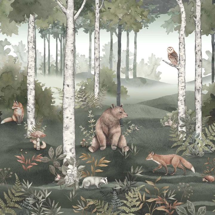 Borastapeter Wandbild - Zauberwald