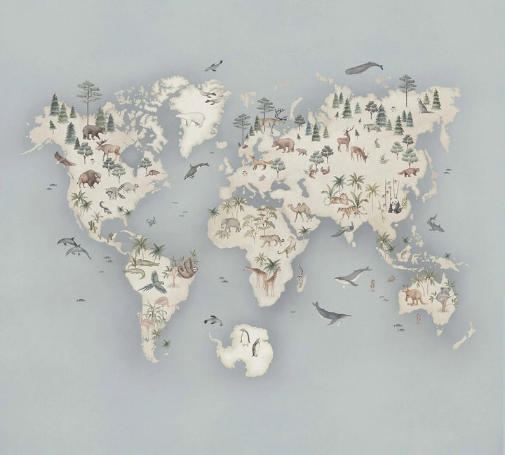 Borastapeter Wandbild - Zauberwald