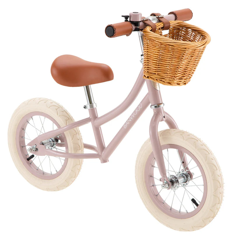 Banwood First Go Balance Bike - Dusty Pink