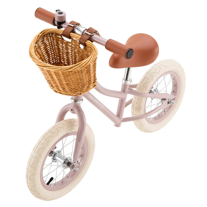 Banwood First Go Balance Bike - Dusty Pink