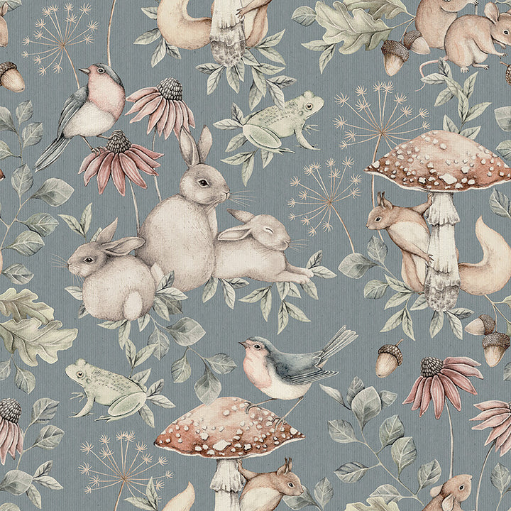 Borastapeter Wallpaper - Minou Blue