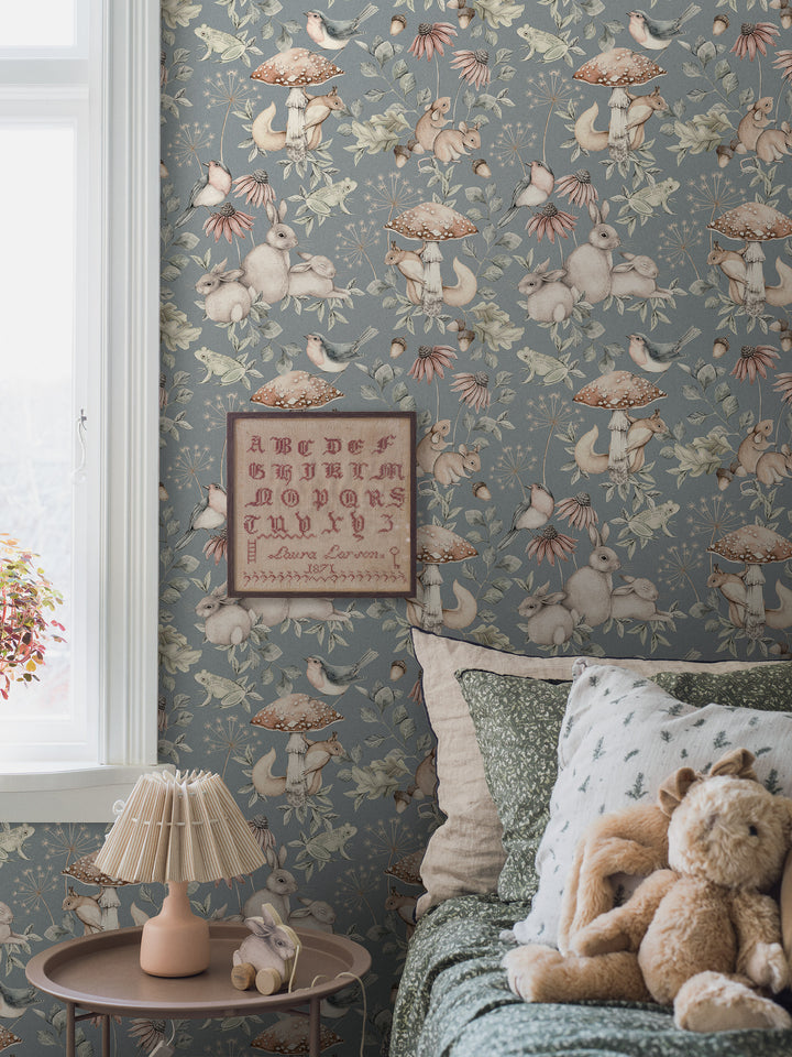 Borastapeter Wallpaper - Minou Blue
