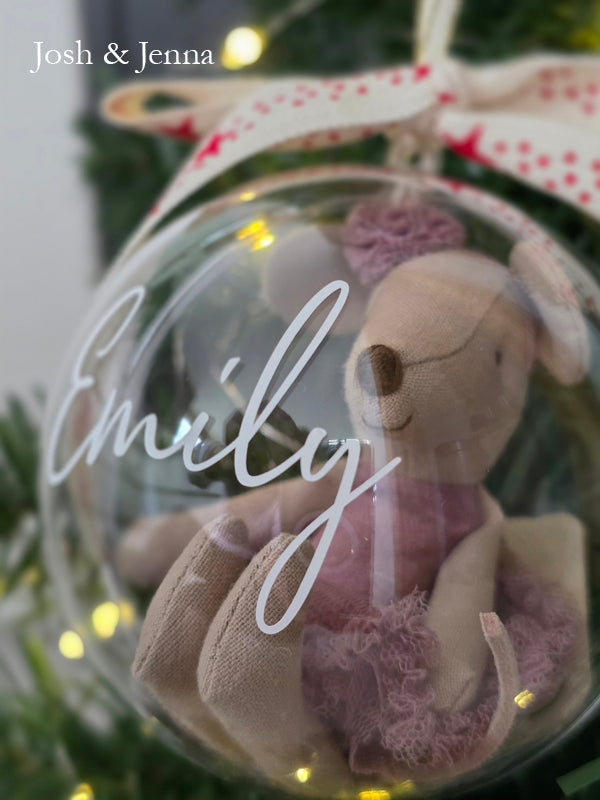 Personalised Christmas Bauble