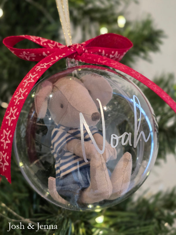 Personalised Christmas Bauble