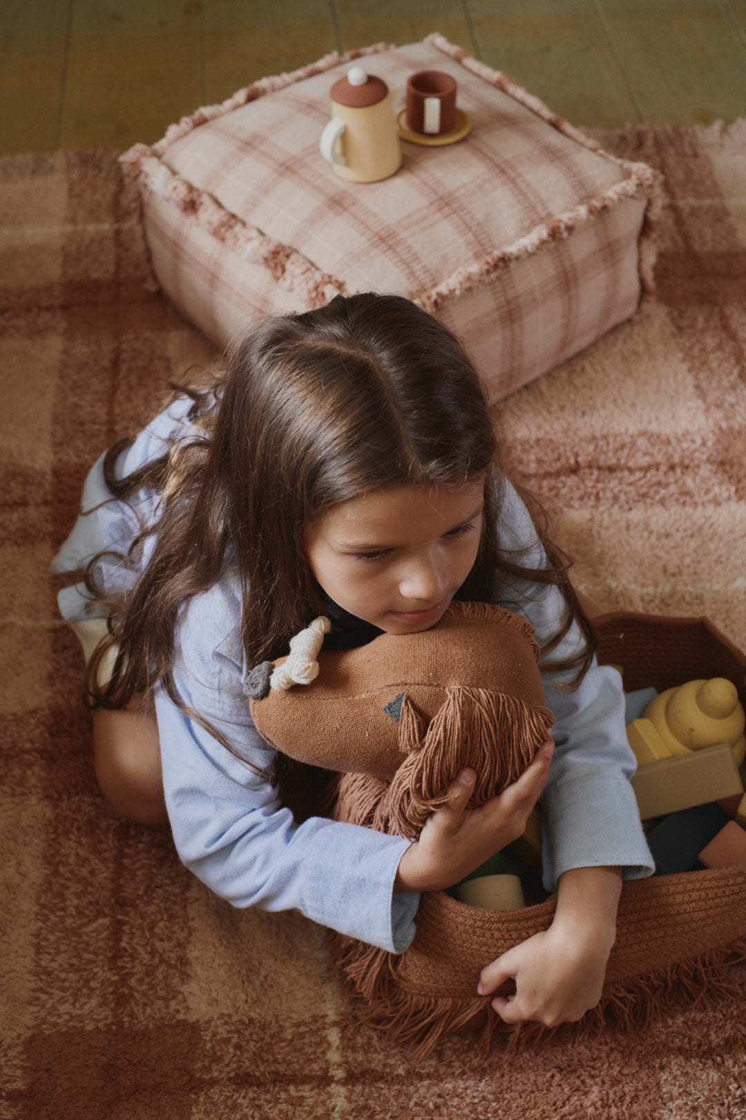 Lorena Canals Basket - Poppy