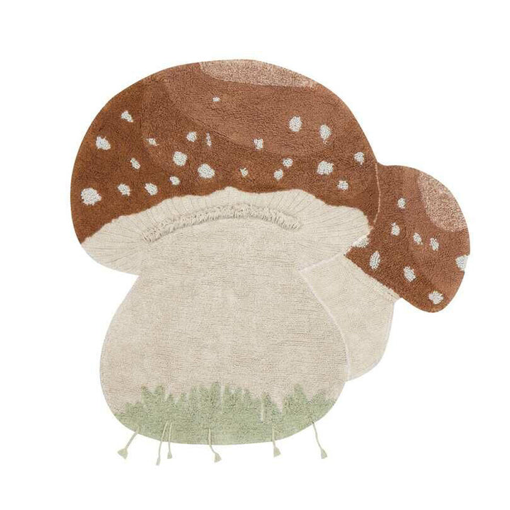 Maschinenwaschbarer Teppich „Boletus“ von Lorena Canals