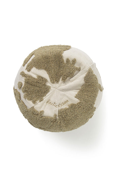 Lorena Canals Rugcyled Pouffe - World Map