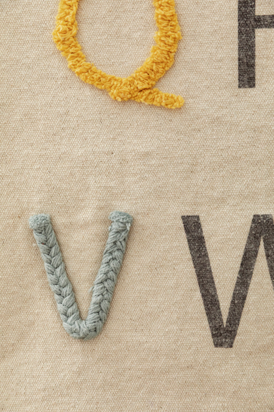 Lorena Canals ABC Colour Wall Hanger