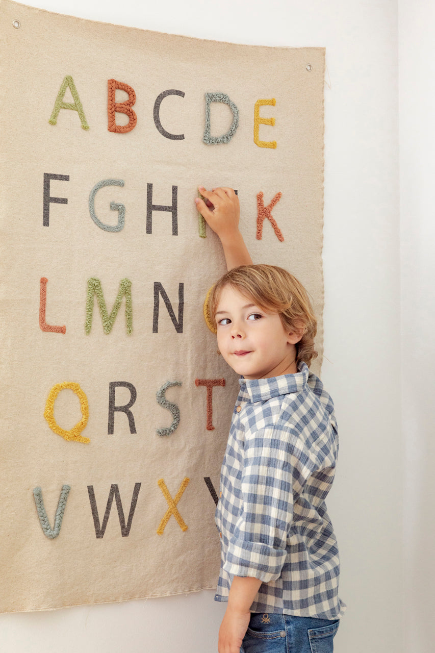 Lorena Canals ABC Colour Wall Hanger