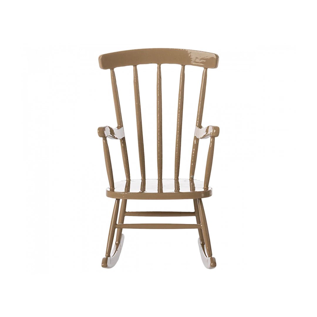 NEU Maileg Schaukelstuhl Maus - Hellbraun