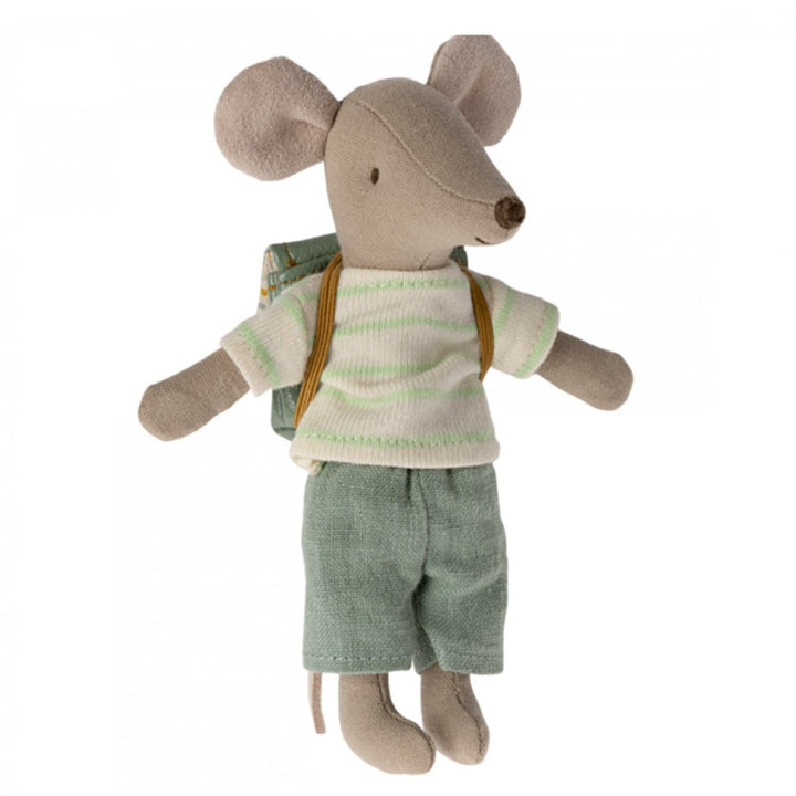 New Maileg Tricycle Big Brother Mouse With Bag