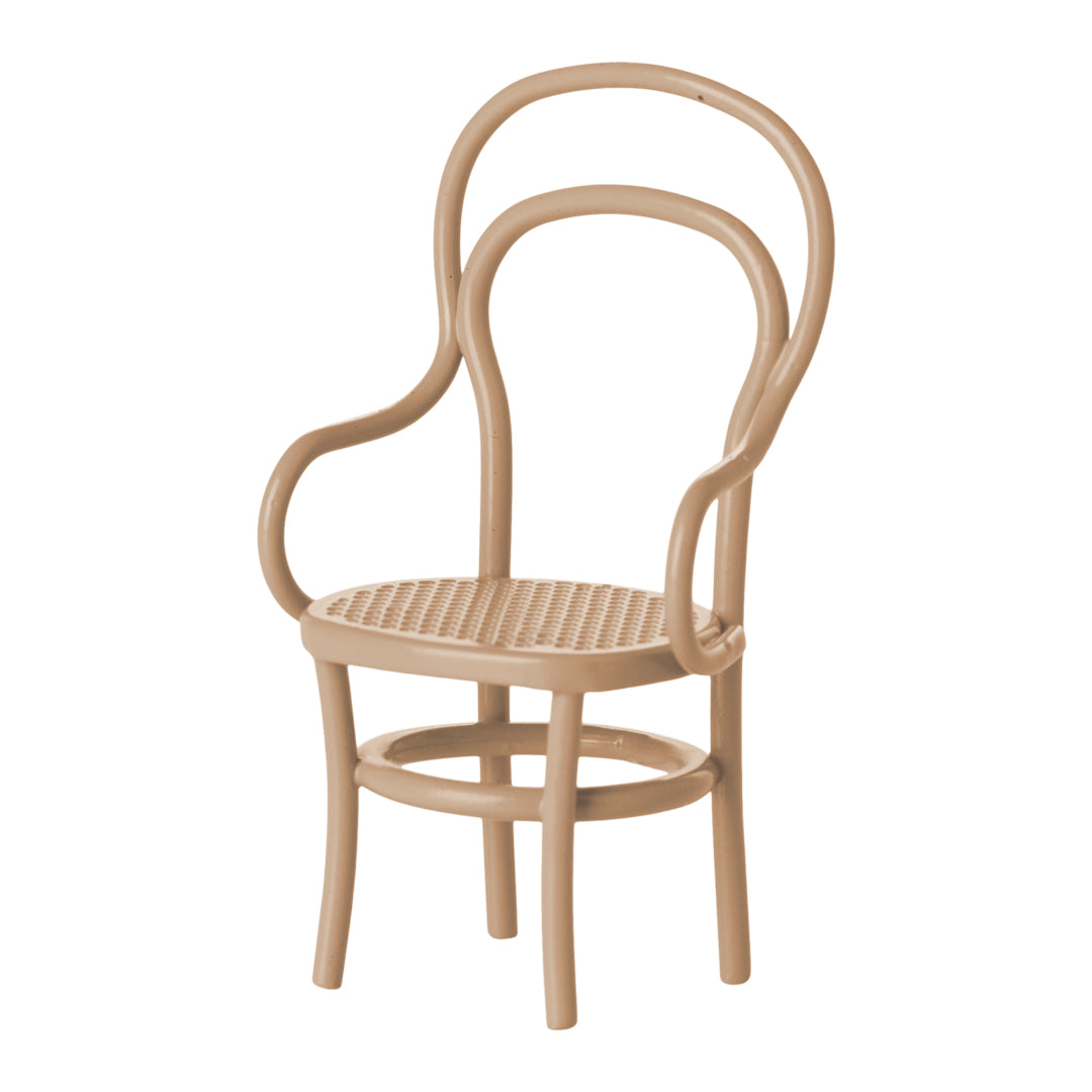 Maileg Vintage Mouse Chair - Dark Powder