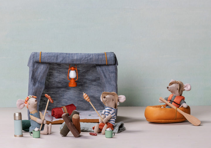 Maileg Happy Camper Tent - Mouse