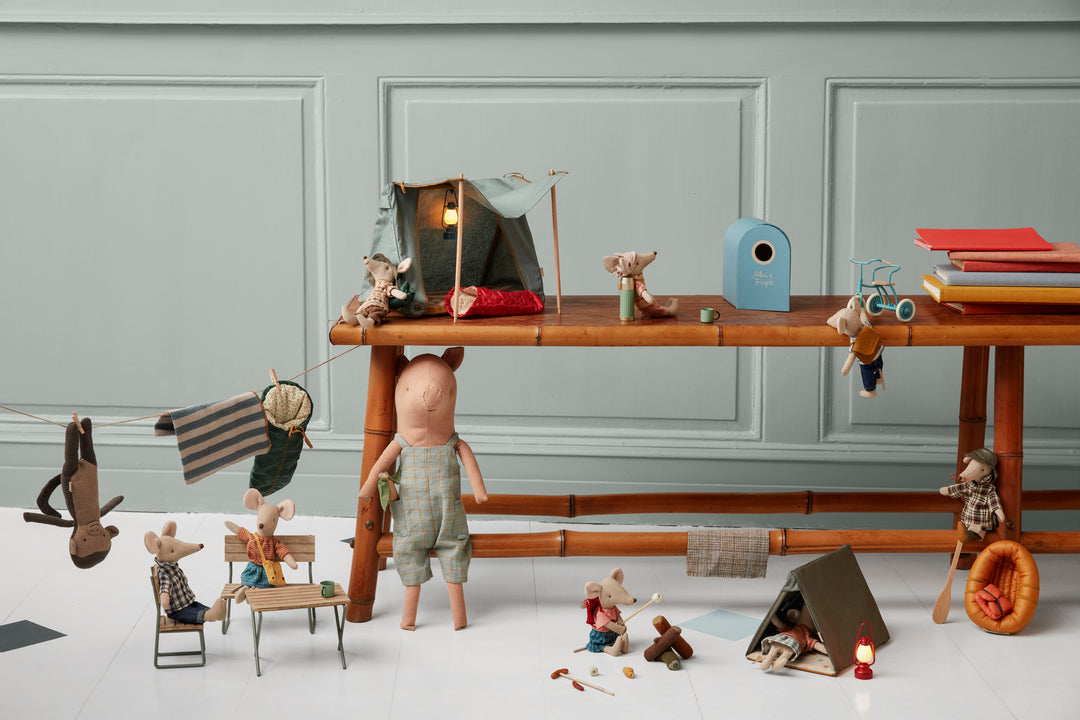 Maileg Happy Camper Tent - Mouse