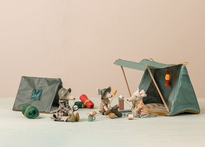 Maileg Happy Camper Tent - Mouse