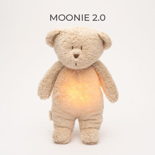 NEU Moonie 2.0 Bio-Schlafmittel mit Brummbär – Sand