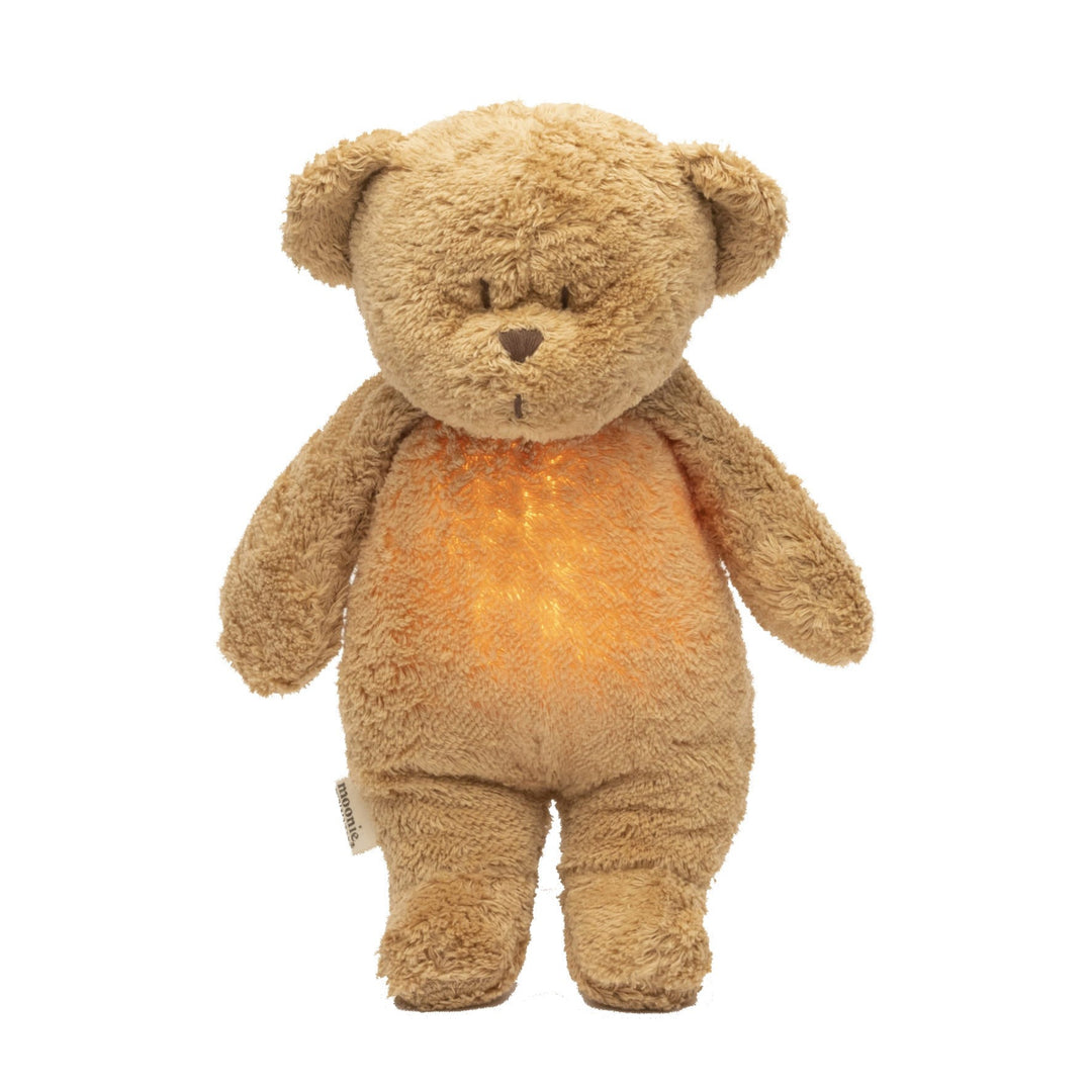 NEW Moonie 2.0 Organic Humming Bear Sleep Aid - Cappuccino