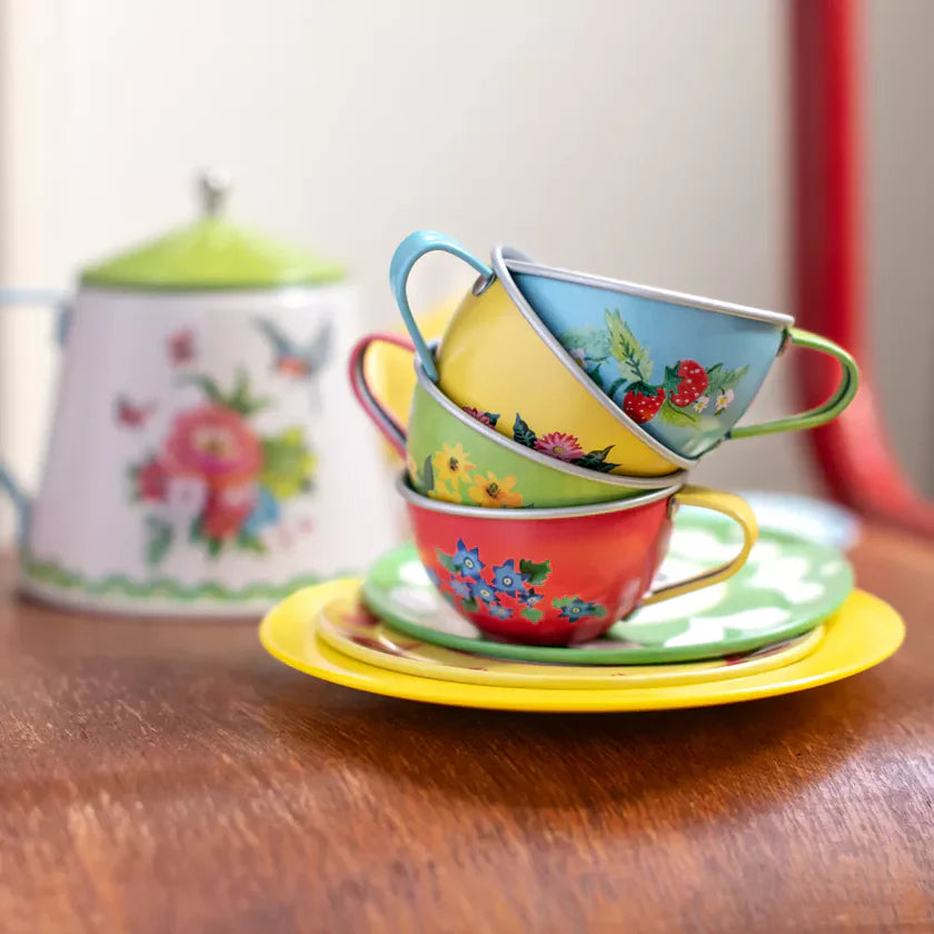 Service à thé 14 pièces Moulin Roty Les Parisiennes