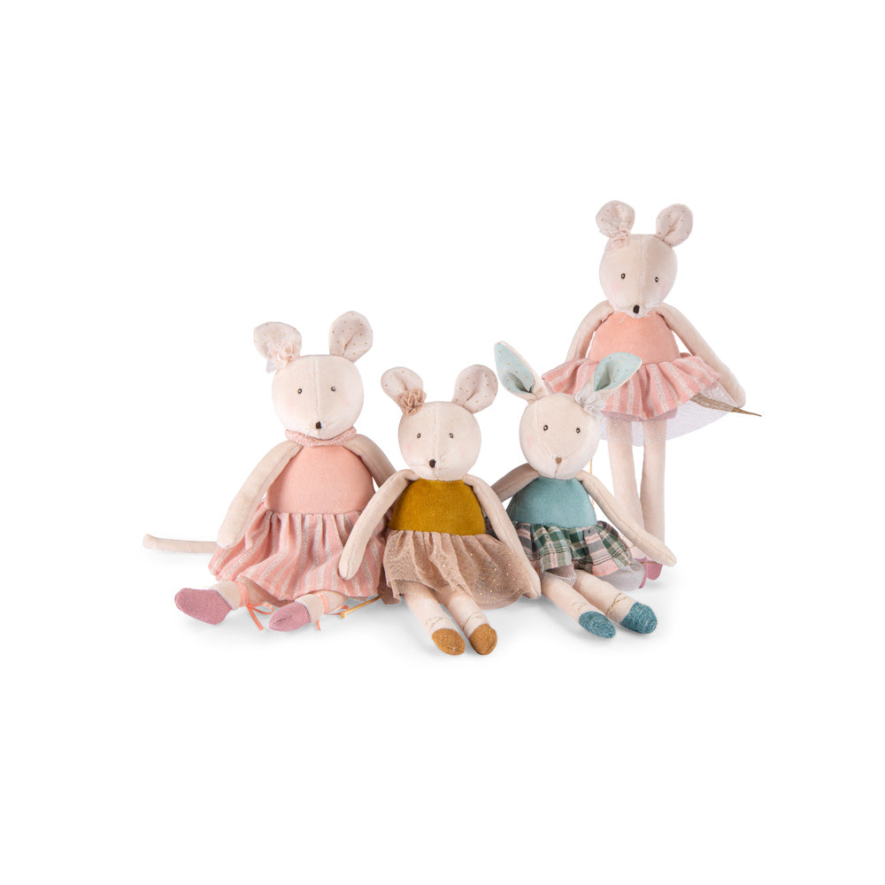 Moulin Roty Pink Mouse – La Petite Ecole de Dance