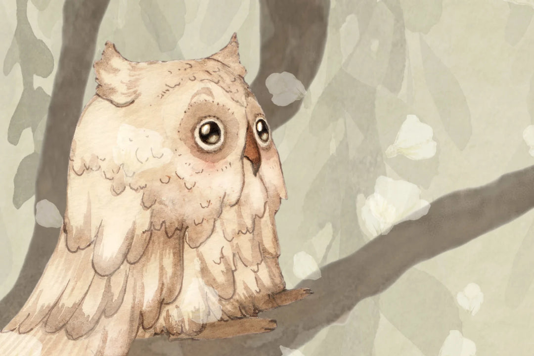 Benutzerdefinierte Wandbild für Kinder - Traum Wald Junge Grün