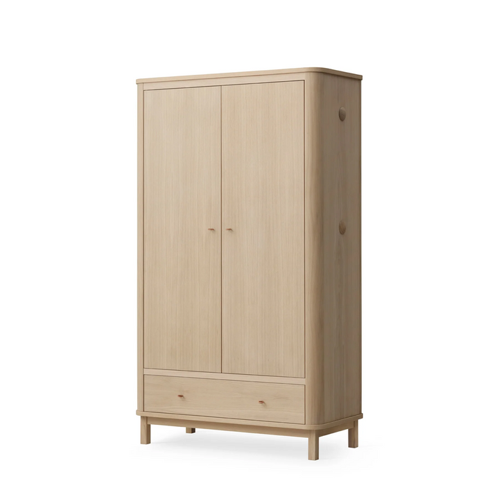 Oliver Furniture Wood Wardrobe 2 Door - Oak