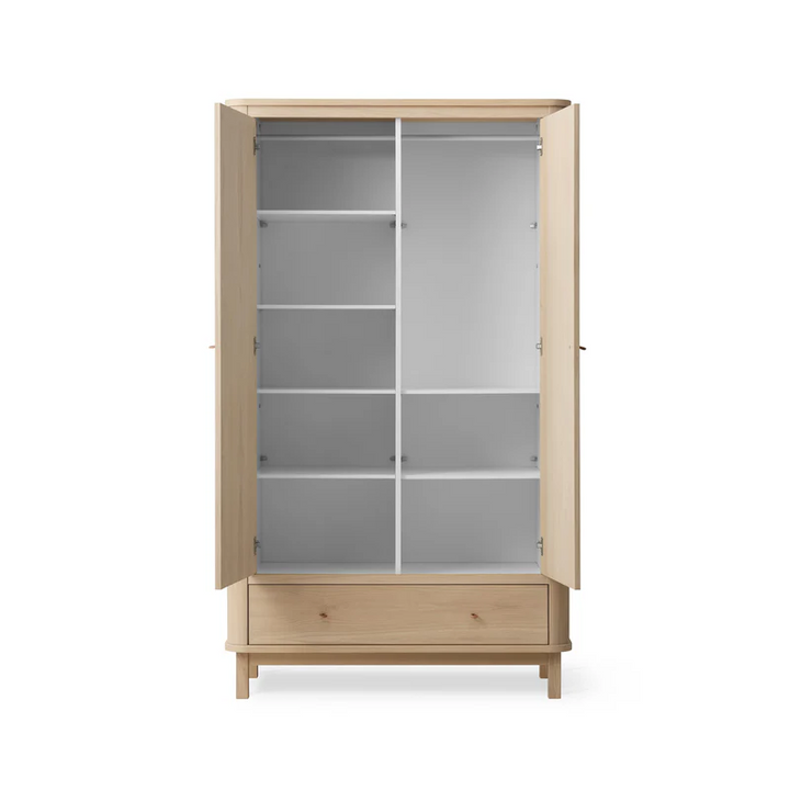 Oliver Furniture Wood Wardrobe 2 Door - Oak