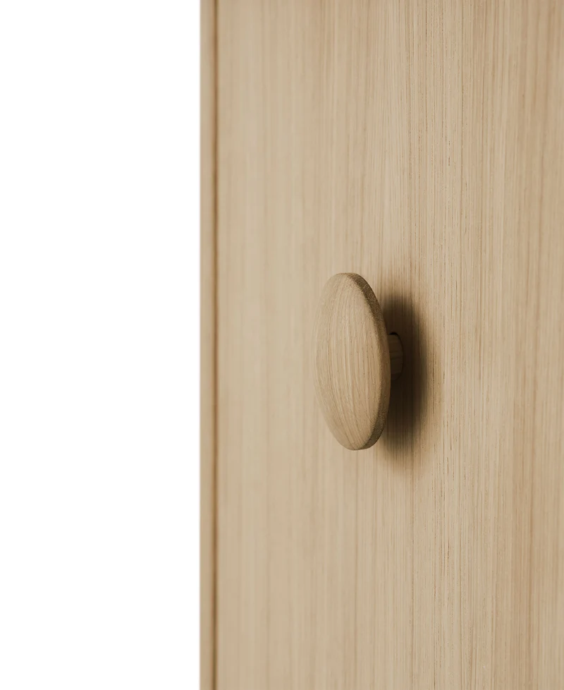 Oliver Furniture Wood Wardrobe 2 Door - Oak