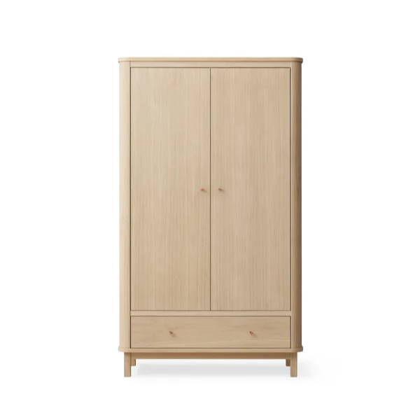 Oliver Furniture Wood Wardrobe 2 Door - Oak
