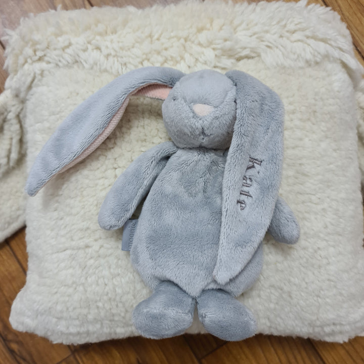 Personalised Moonie Sensory Cuddle Bunny - Cloud