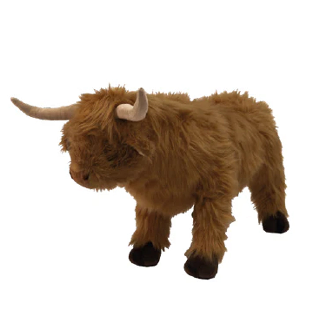 Wild & Soft Standing Plush Highland Cow