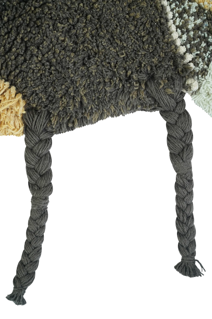 Lorena Canals Maschinenwaschbarer Teppich „Biene“