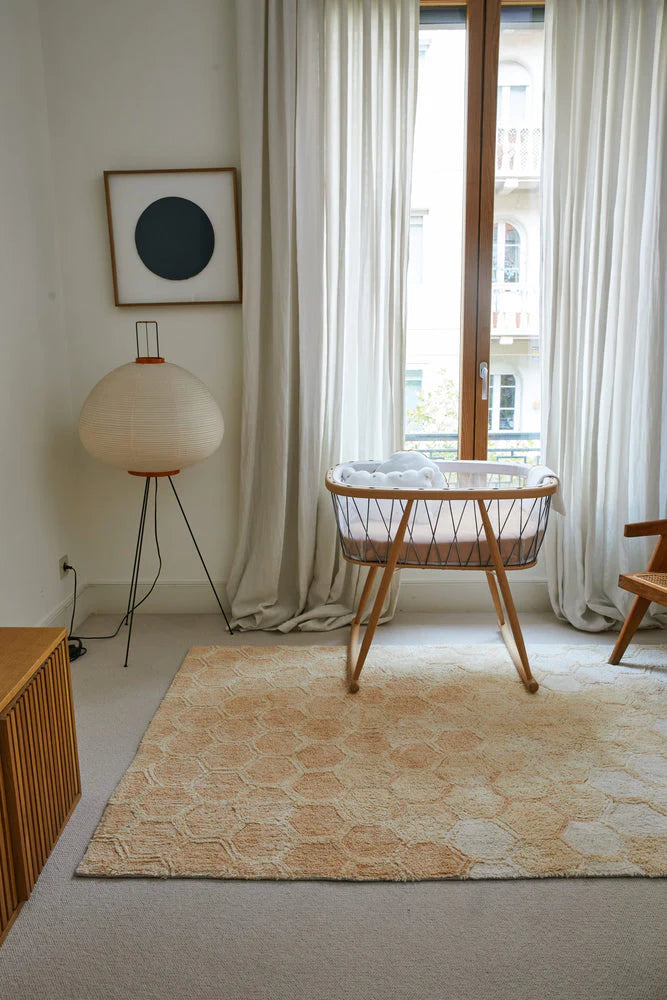 Maschinenwaschbarer Teppich von Lorena Canals – Süßer Honig