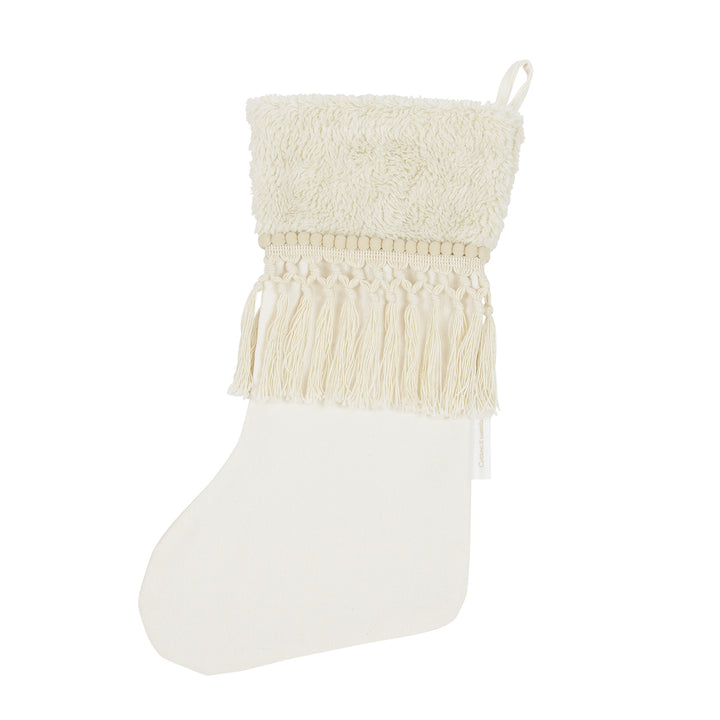 Cotton & Sweets Cotton Christmas Stocking - Boho