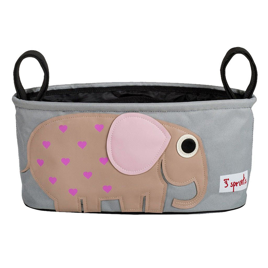 3 Sprouts Stroller Organiser - Elephant