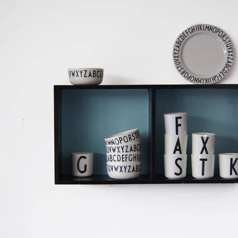 Design Letters - Kids Melamine Alphabet Cup A - Z