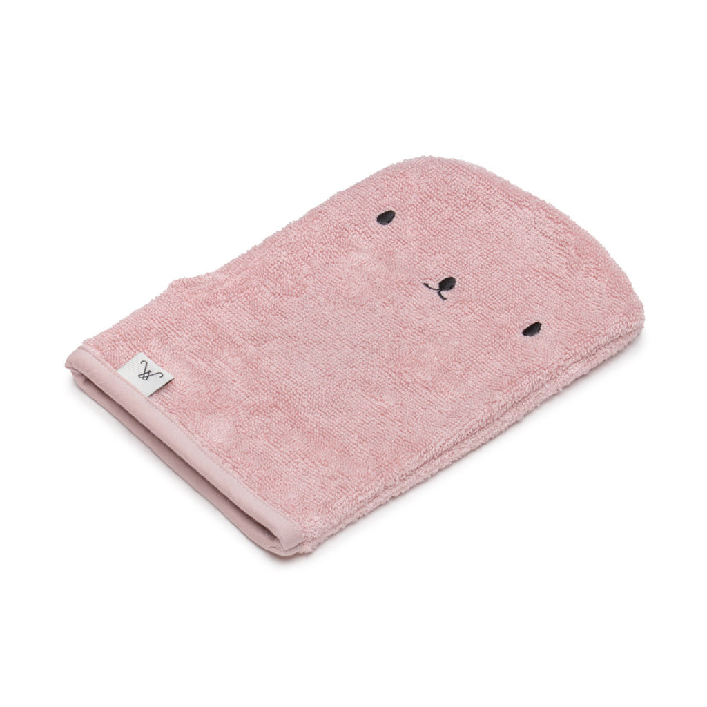 Bamboo Wash Glove - Powder Pink