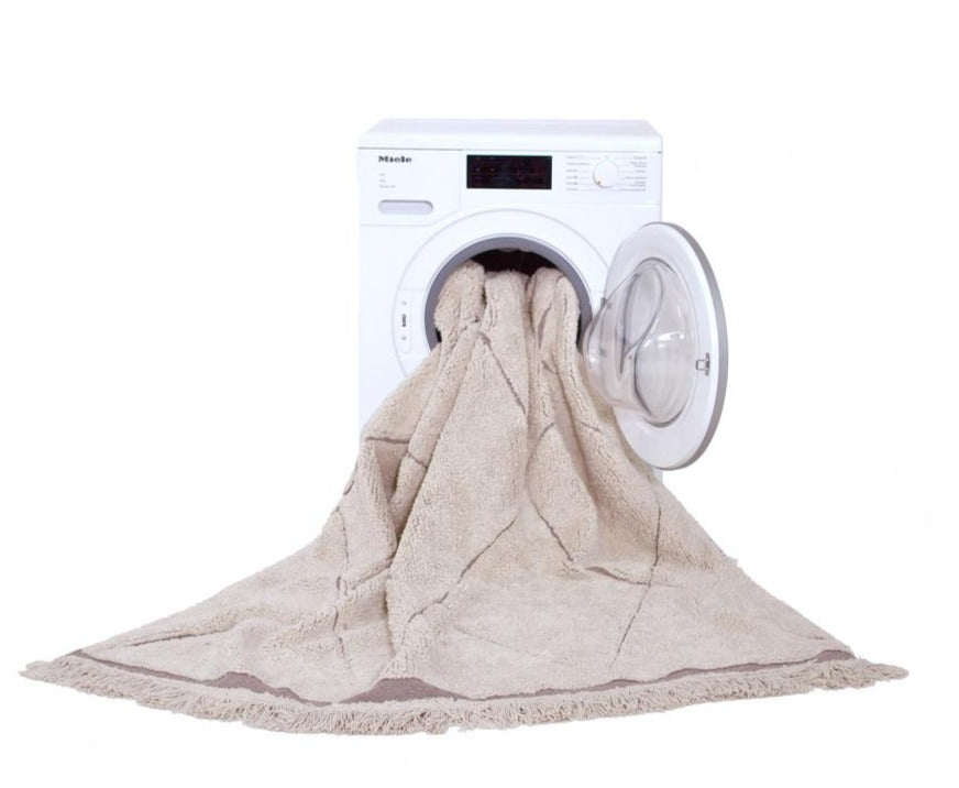 Lorena Canals RugCycled Washable Rug Bereber - Natural