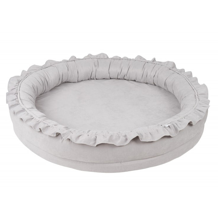Cotton & Sweets Linen Junior Nest - Light Grey