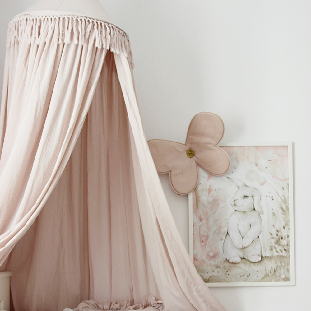 Cotton & Sweets Boho Canopy - Powder Pink