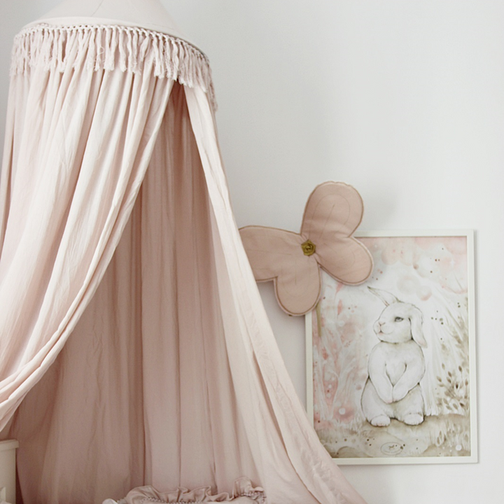 Cotton & Sweets Boho Canopy - Powder Pink