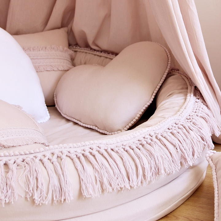 Cotton & Sweets Boho Junior Nest - Powder Pink