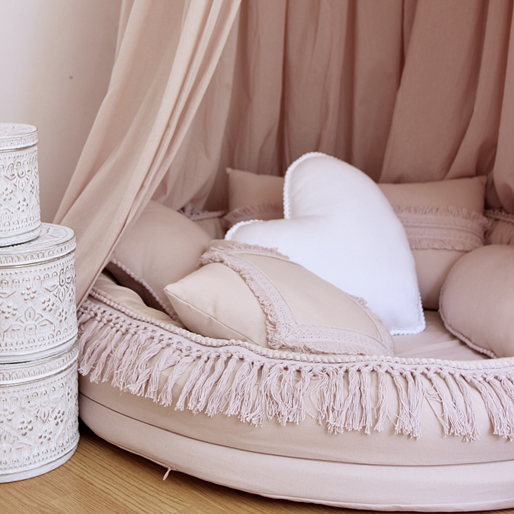 Cotton & Sweets Boho Junior Nest - Powder Pink