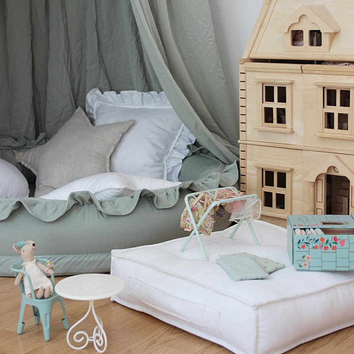 Cotton & Sweets Cotton Junior Nest - Desert Green