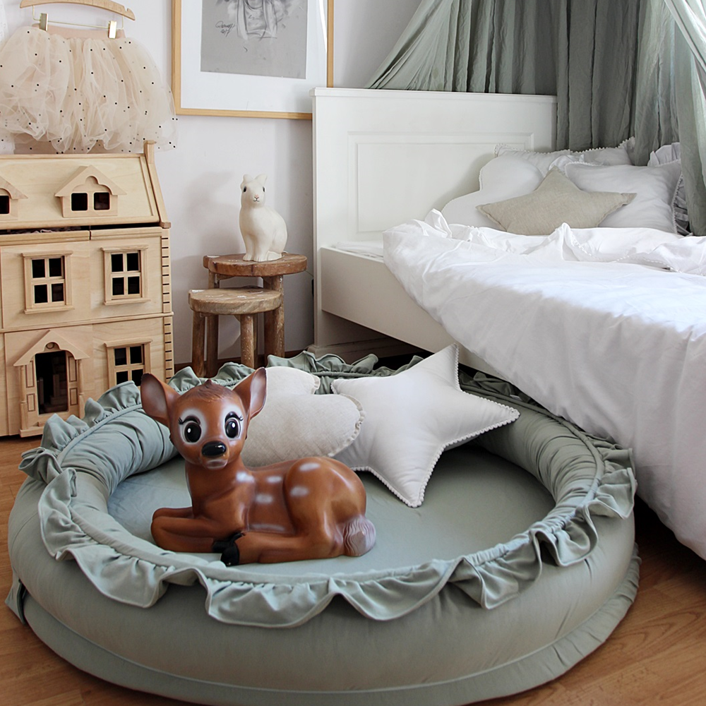 Cotton & Sweets Cotton Junior Nest - Desert Green