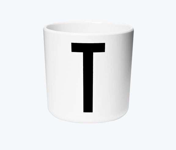 Design Letters - Kids Melamine Alphabet Cup A - Z