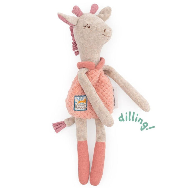 Moulin Roty Rattle Comforter - Giraffe